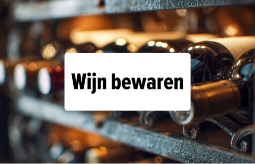 Wijn bewaren doorklik plaatje